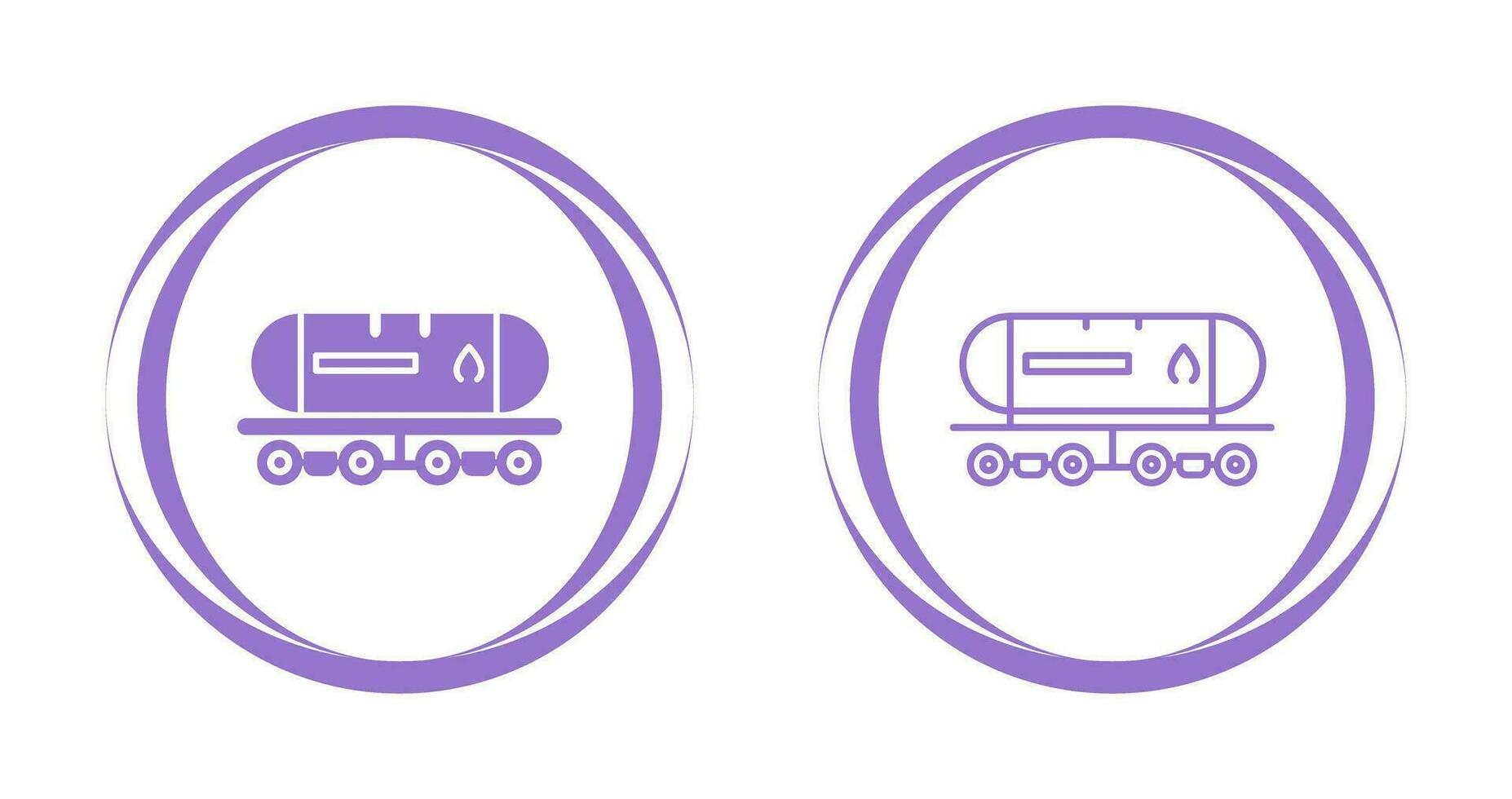 Tank Wagon Vector Icon