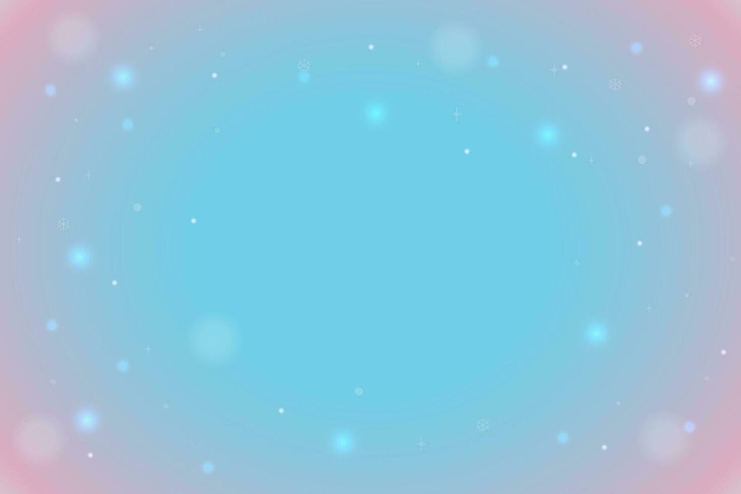 winter background. Gradient, frame. Blue, pink, purple. abstract vector
