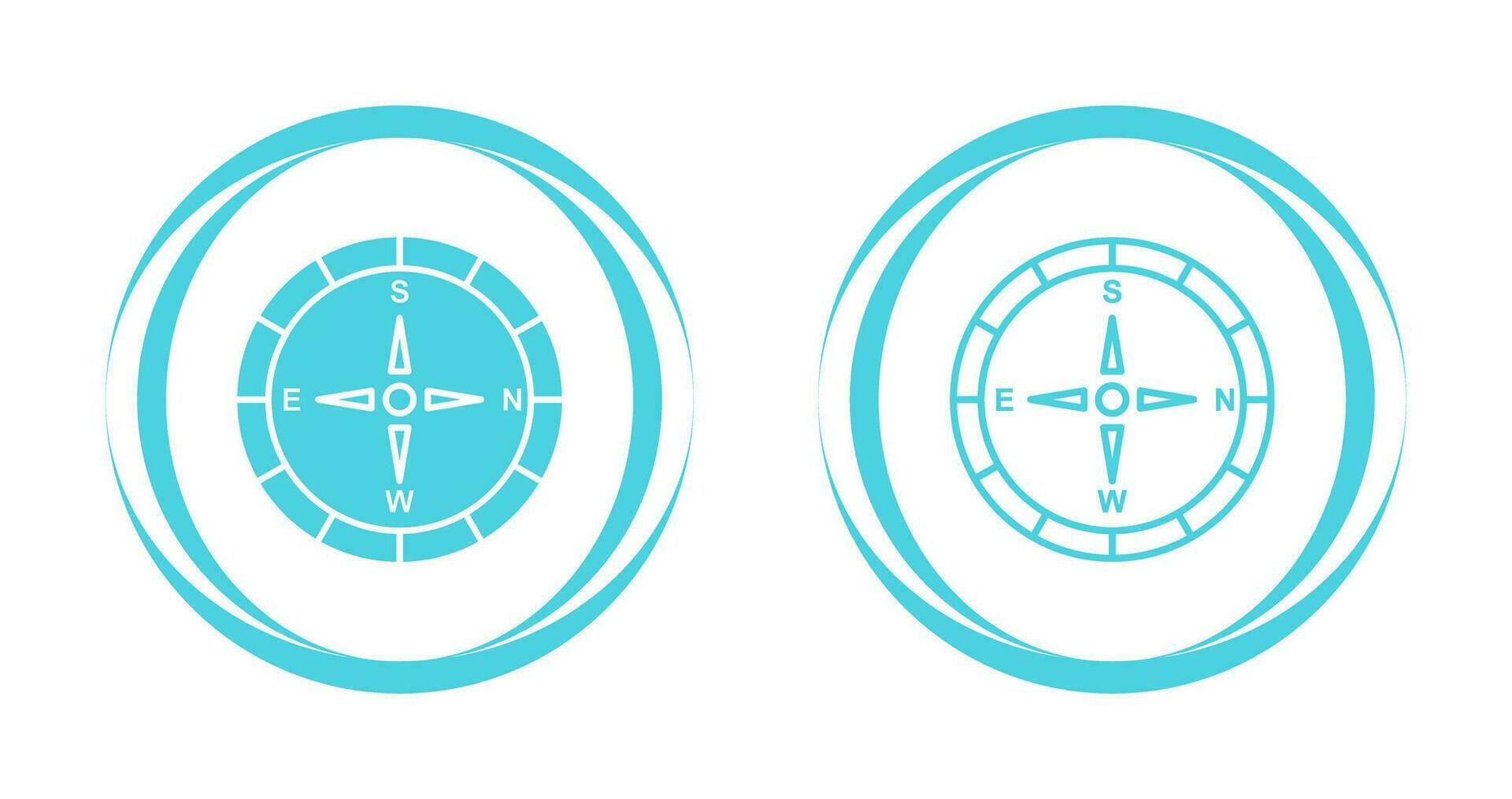 Compass Vector Icon