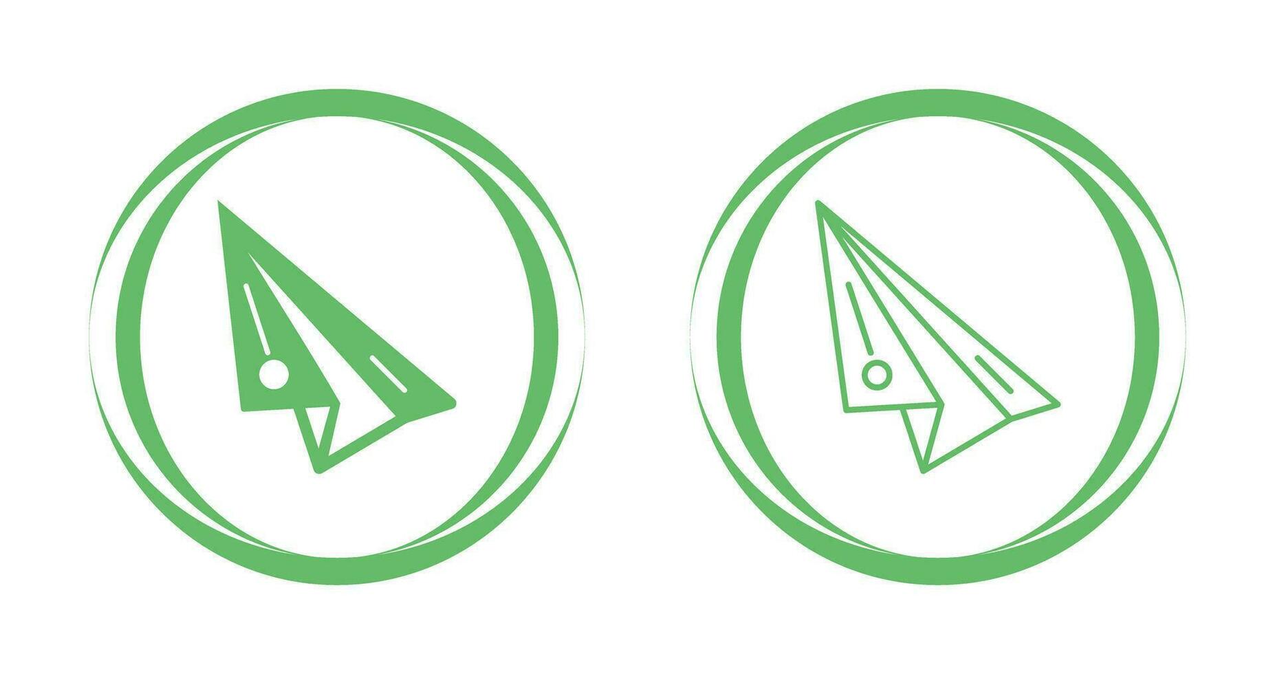 Paper Plane Vector Icon