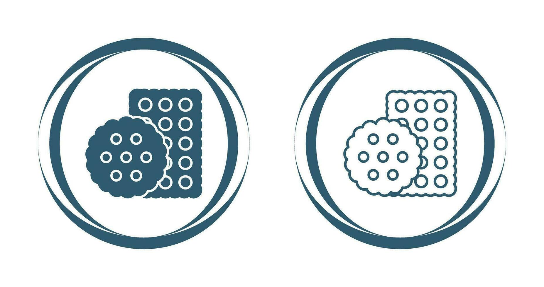 Biscuit Vector Icon