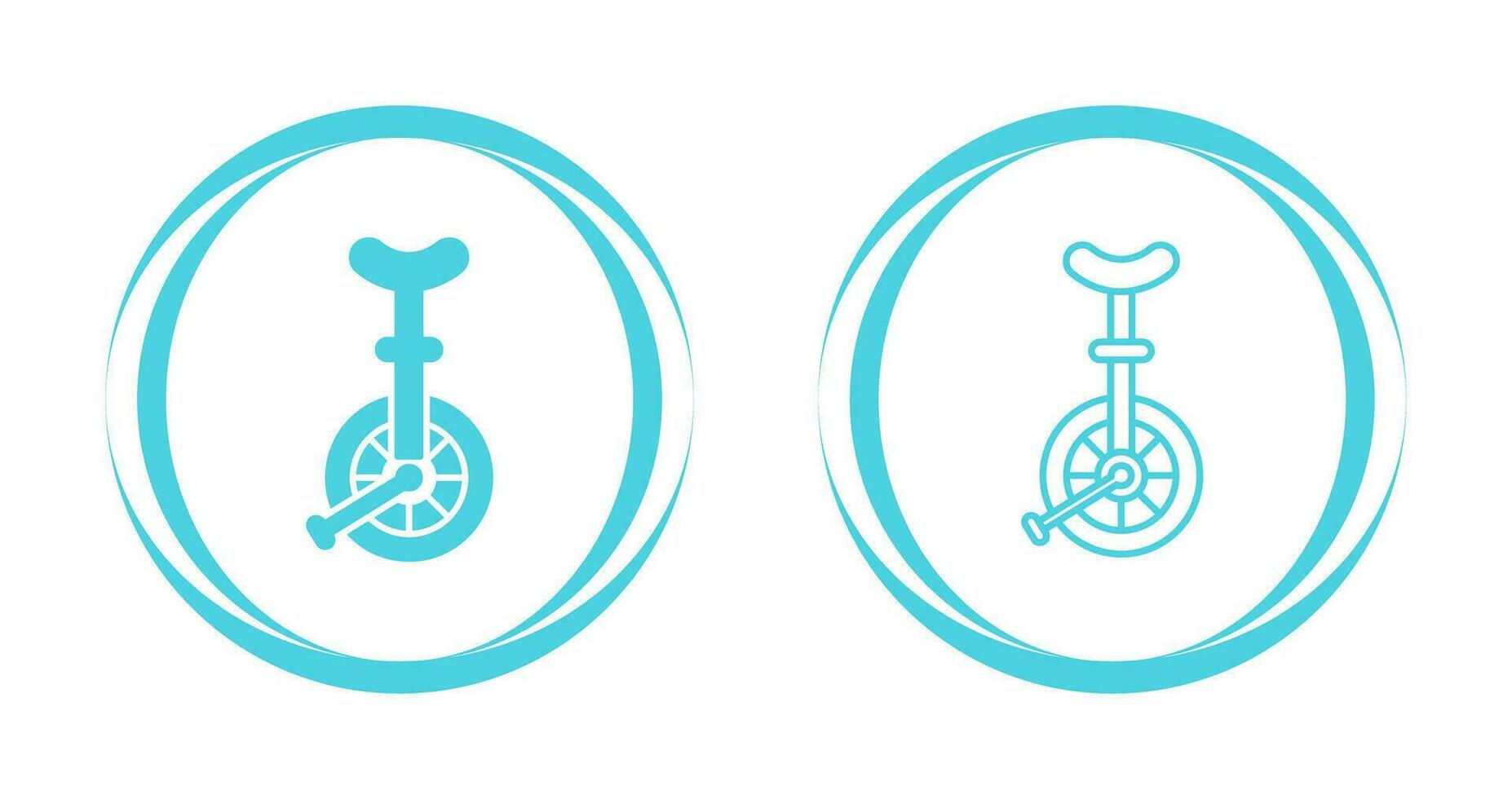 Unicycle Vector Icon