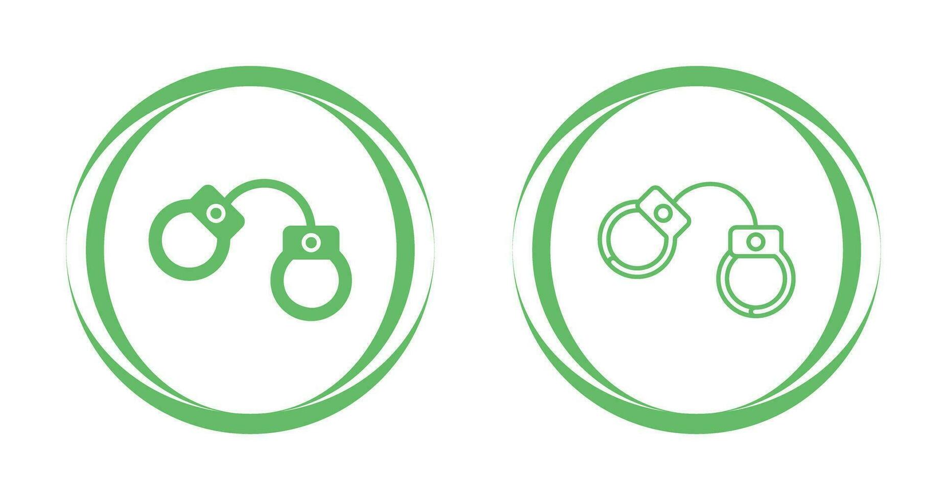 Handcuffs Vector Icon