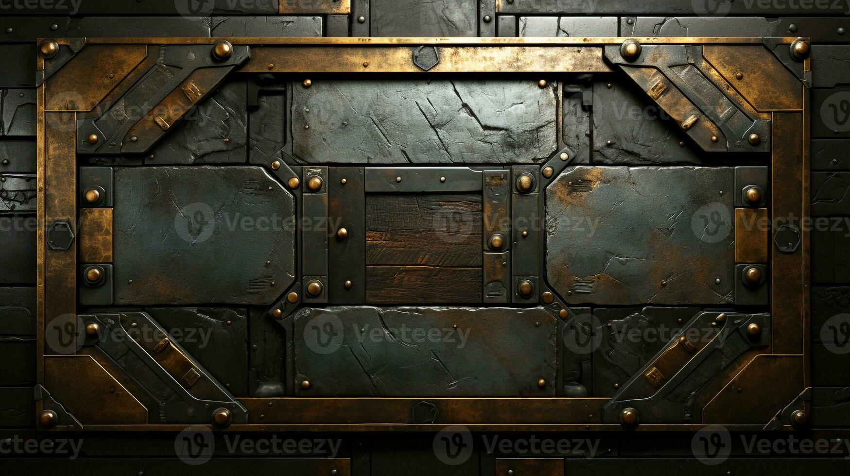 metal texture background ai photo