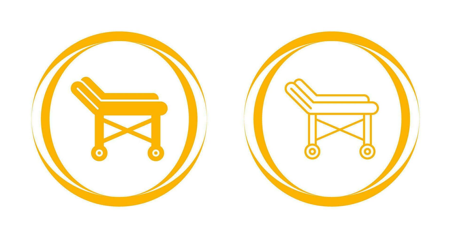 Stretcher Vector Icon