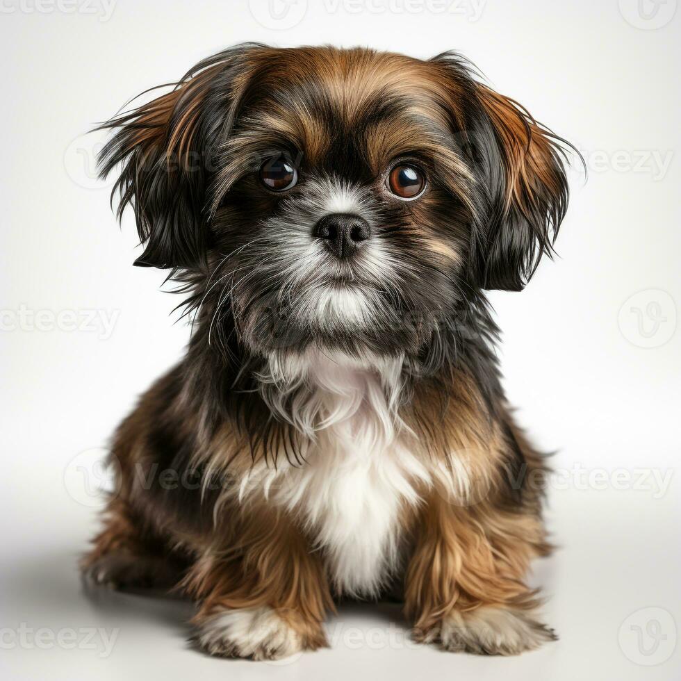 cute shih tzu dog ai photo