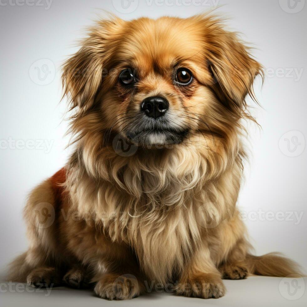 cute pekingese dog ai photo