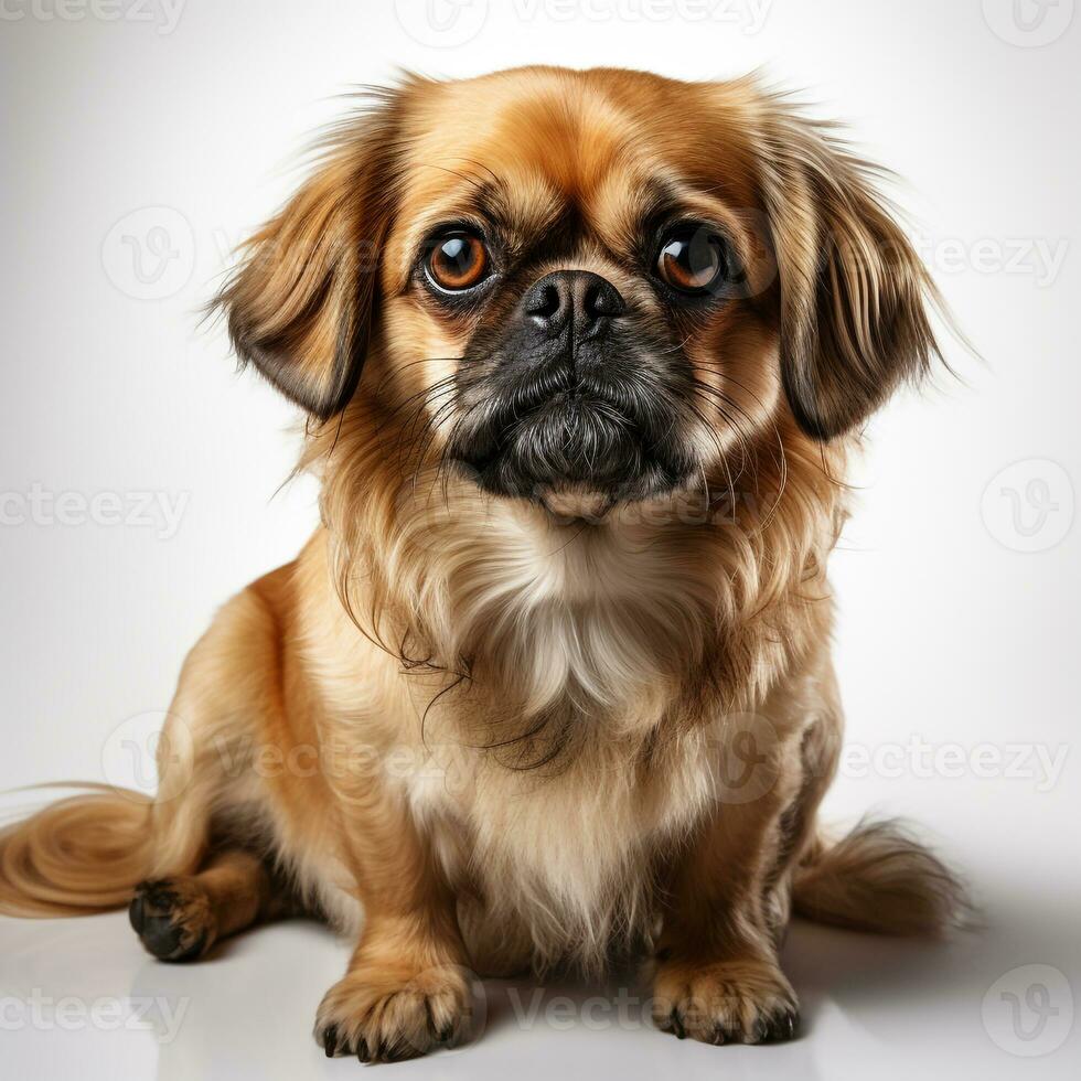 cute pekingese dog ai photo