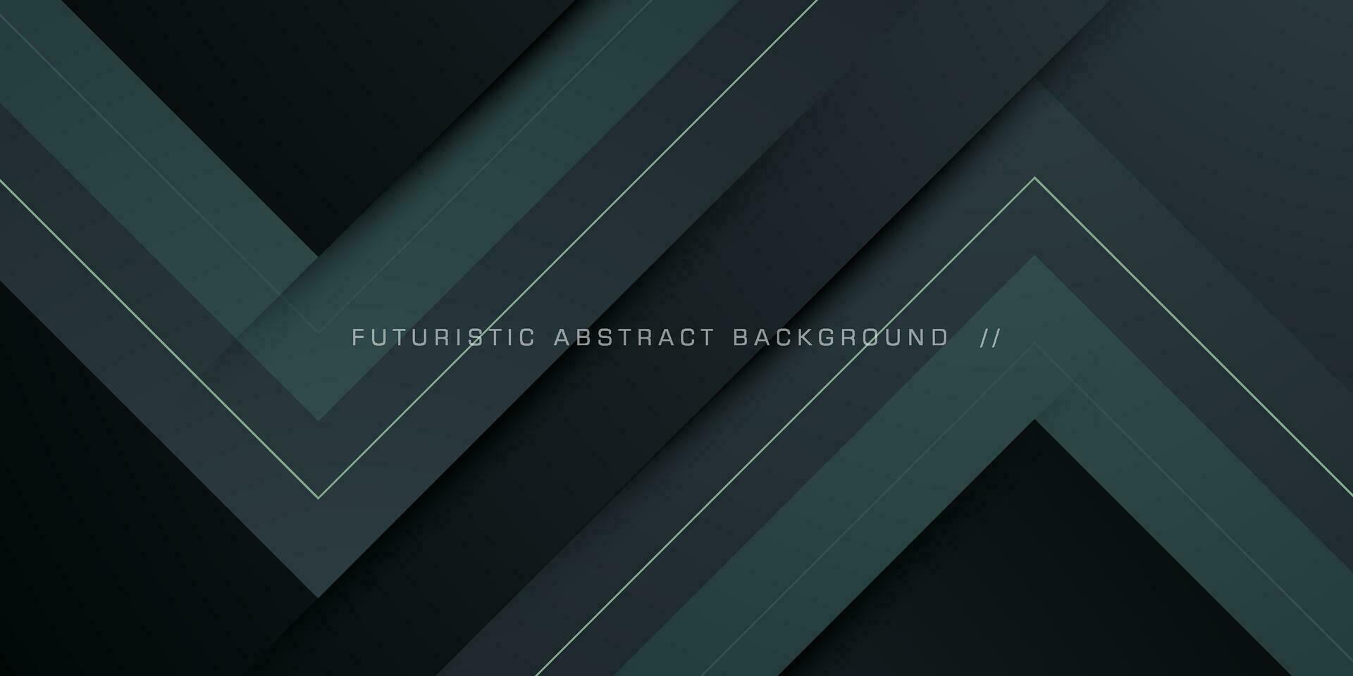 Abstract premium geometric futuristic background with dark gray background design. Overlap triangle pattern. Eps10 vector