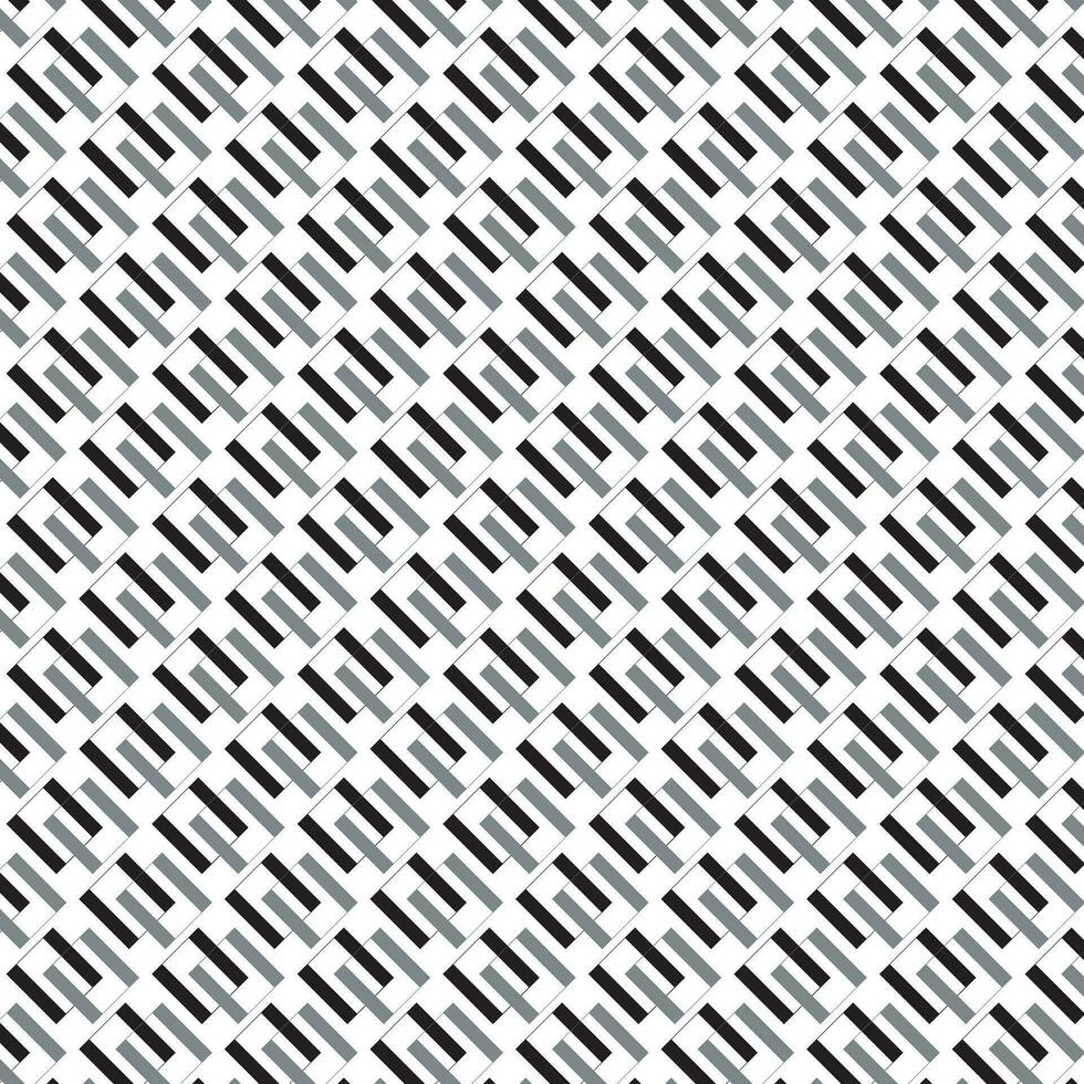 abstract simple geometric black,grey color square pattern vector