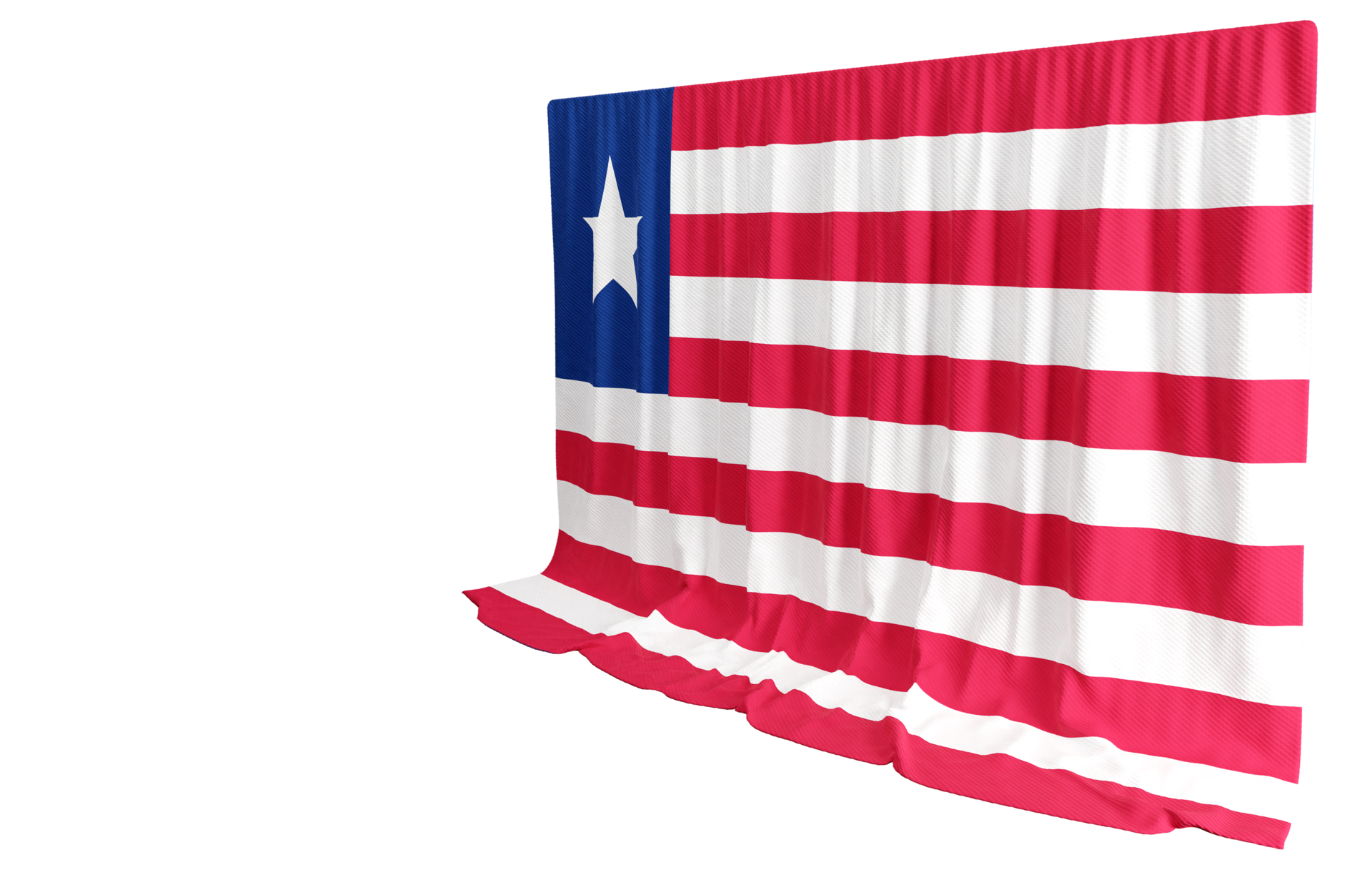 Liberian Flag Curtain In 3D Rendering Showcasing Liberia s Unity liberian-flag-curtain-in-3d-rendering-showcasing-liberia-s-unity