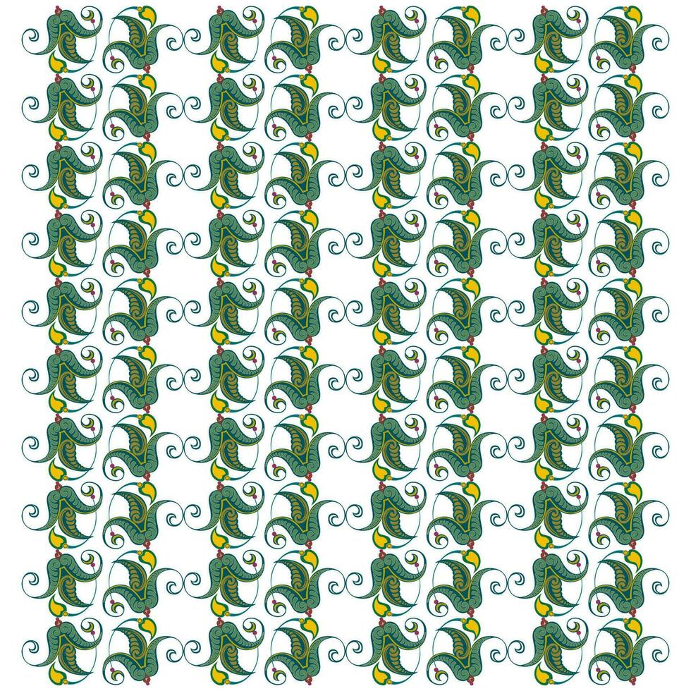 classic background with floral ornament vector