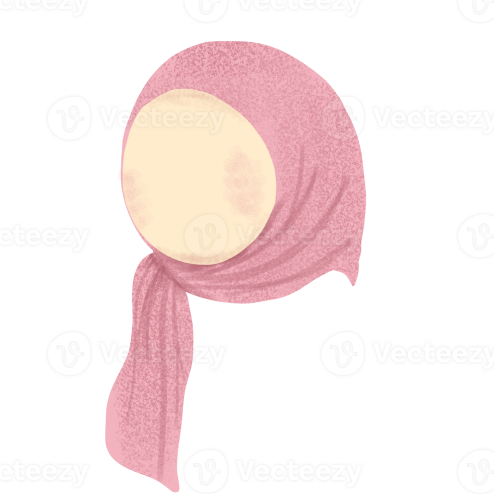 Hijab Cartoon Illustration png