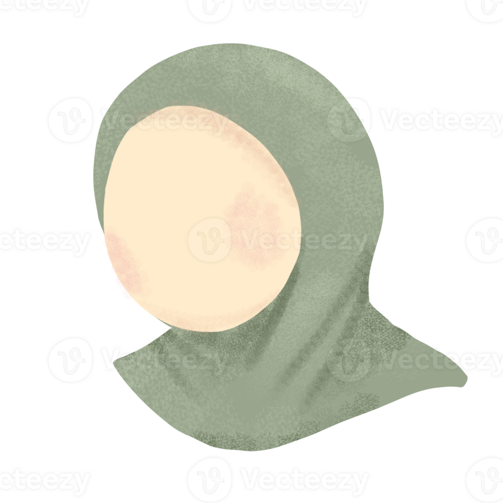 Hijab Cartoon Illustration png