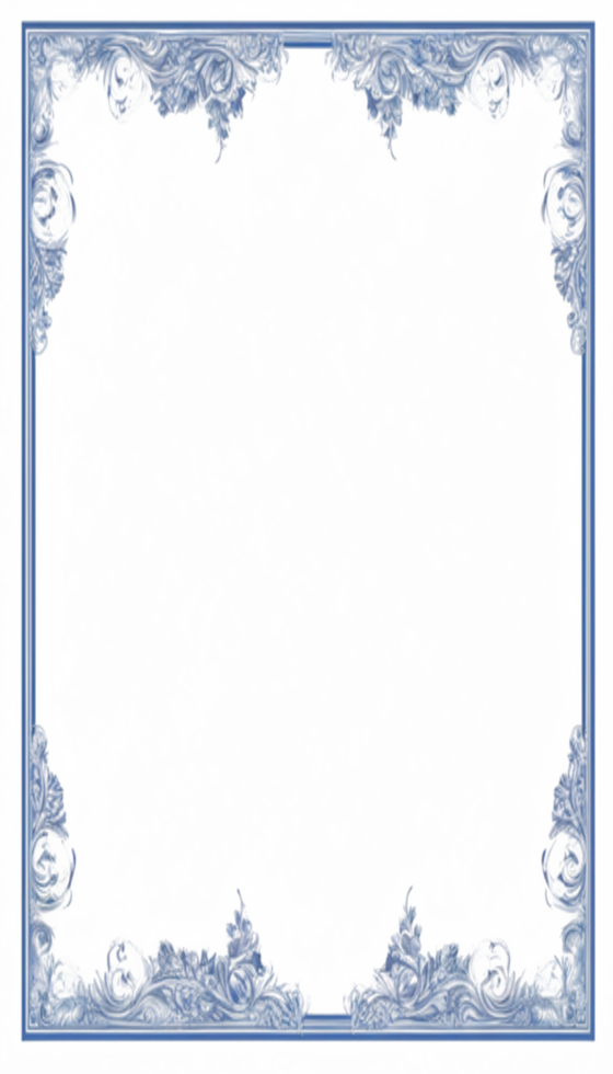 Floral Frame Border PNG Images Transparent Background
