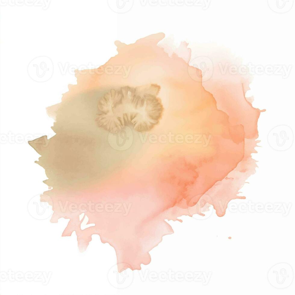 Soft watercolor splash stain background photo