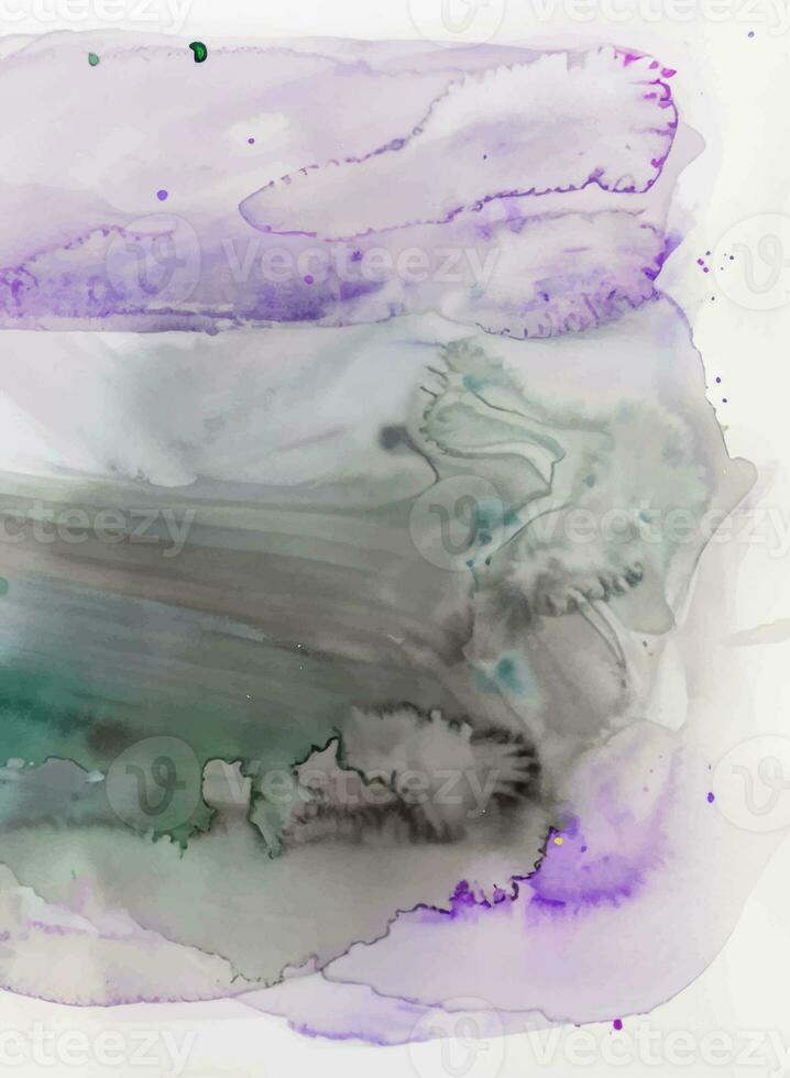 Soft watercolor splash stain background photo