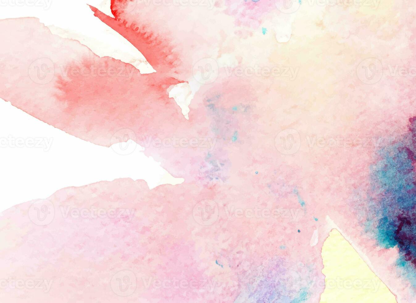 Soft watercolor splash stain background photo