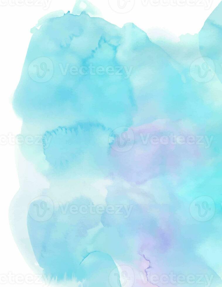 Soft watercolor splash stain background photo