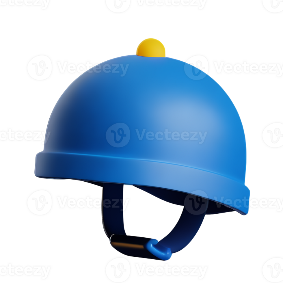 helmet 3d rendering icon illustration png