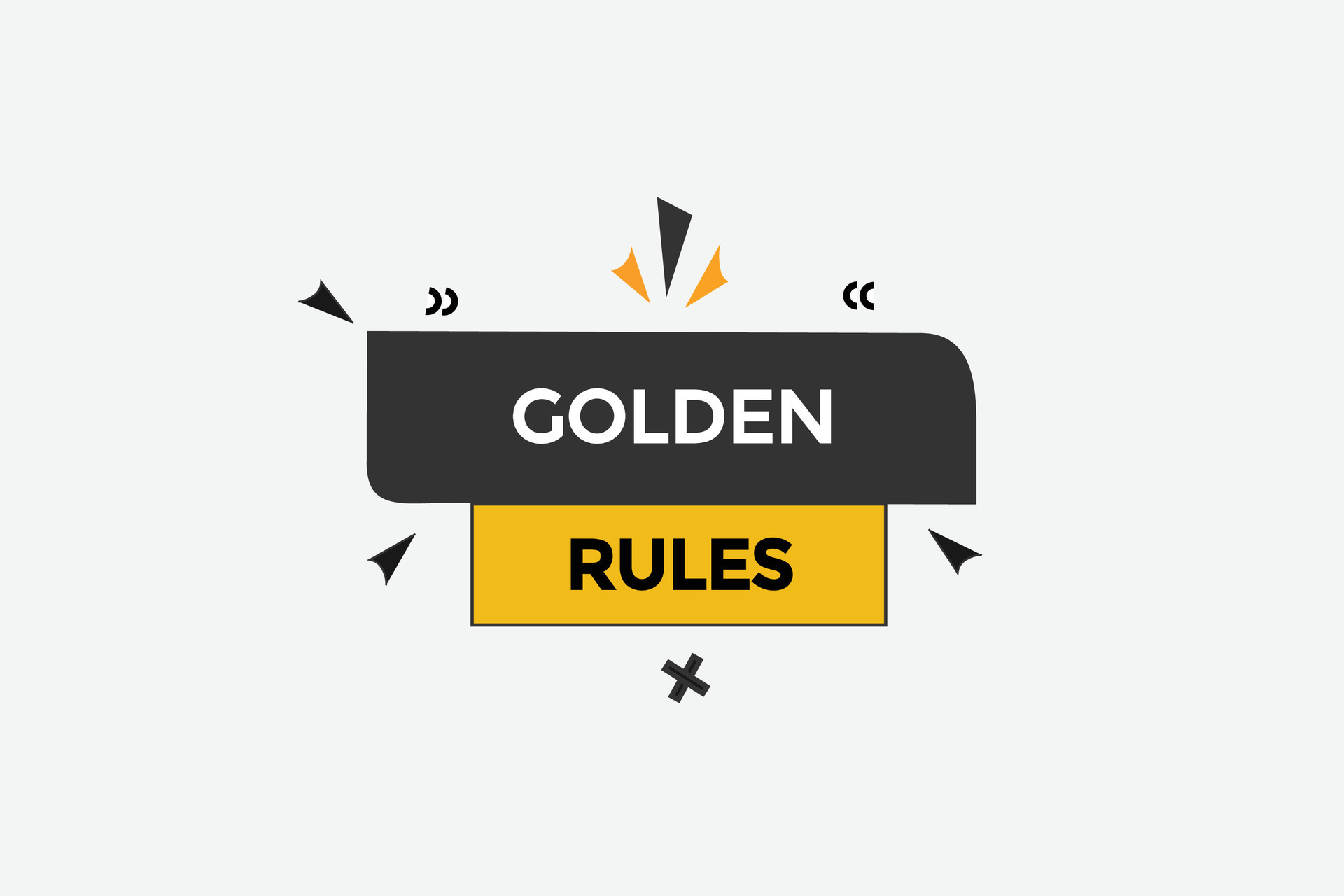 new golden rules modern, website, click button, level, sign
