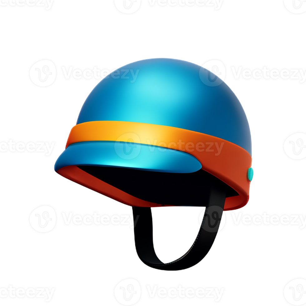 helmet 3d rendering icon illustration png