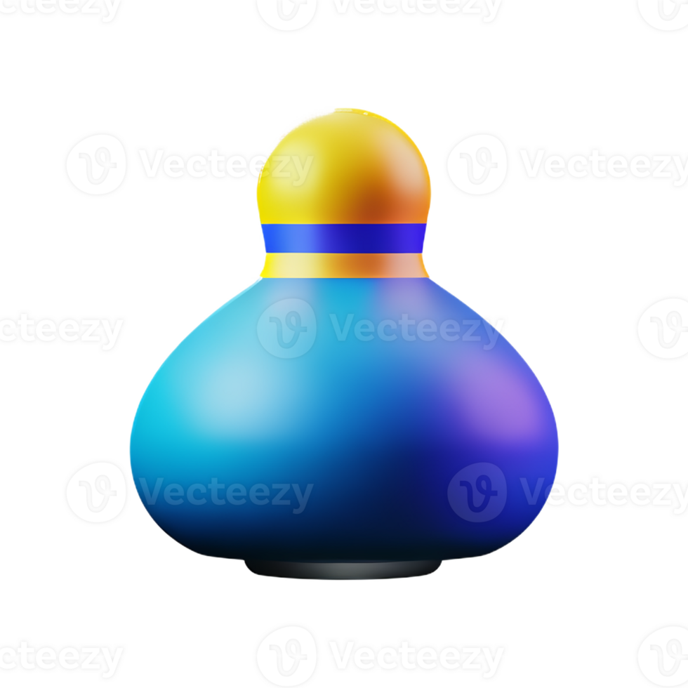 bowling 3d rendering icon illustration png