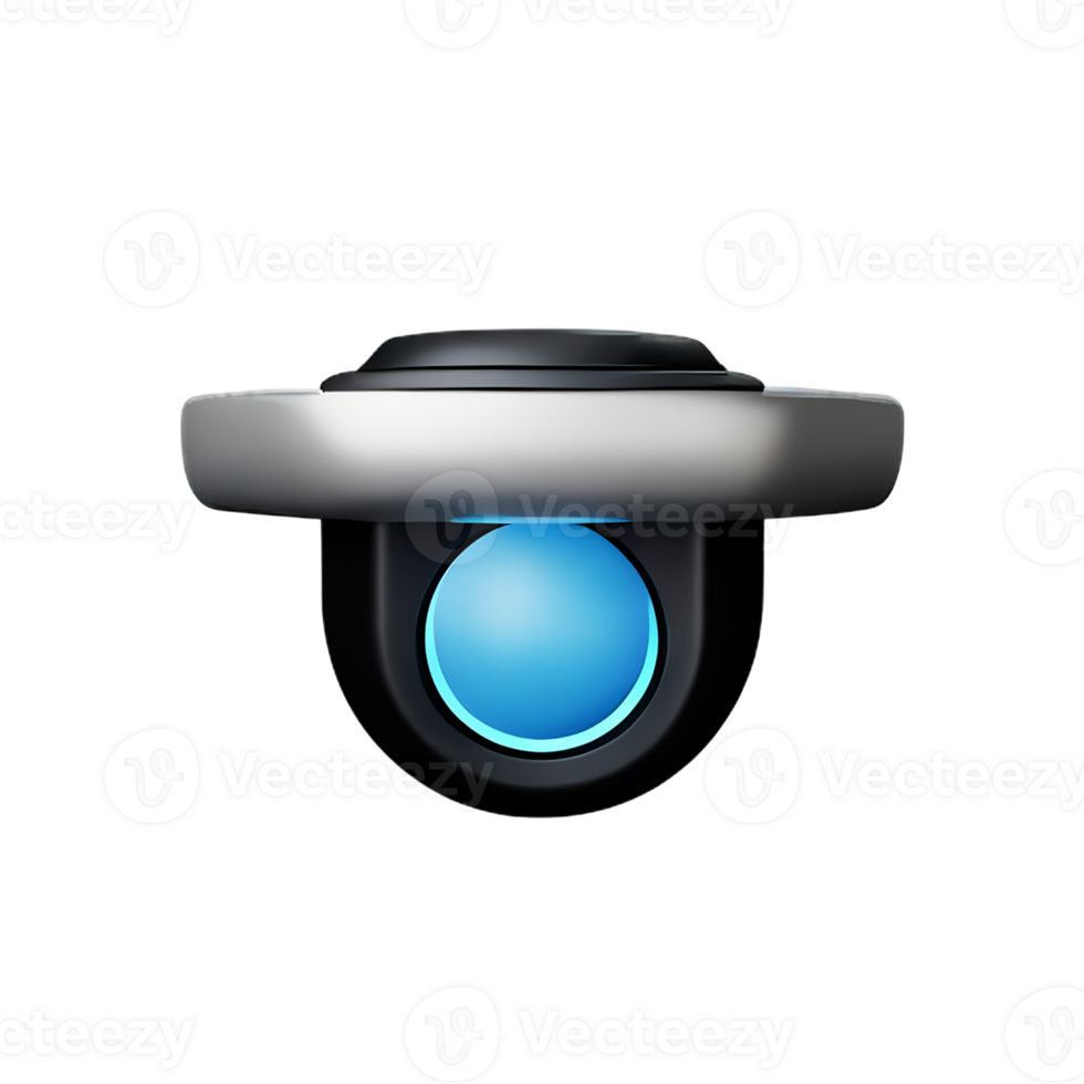 cctv 3d rendering icon illustration png