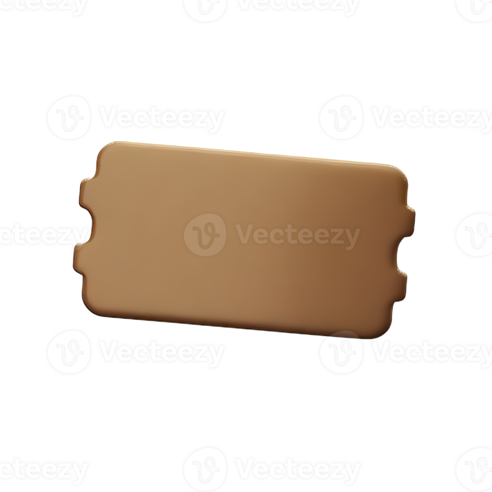 coupon 3d rendering icon illustration png