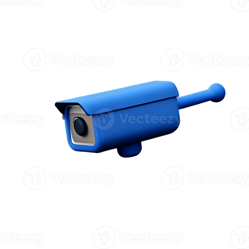 cctv 3d renderen icoon illustratie png