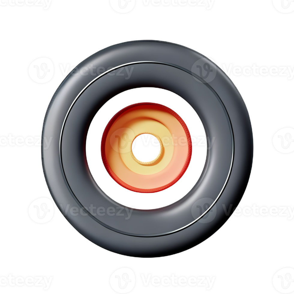 tire 3d rendering icon illustration png