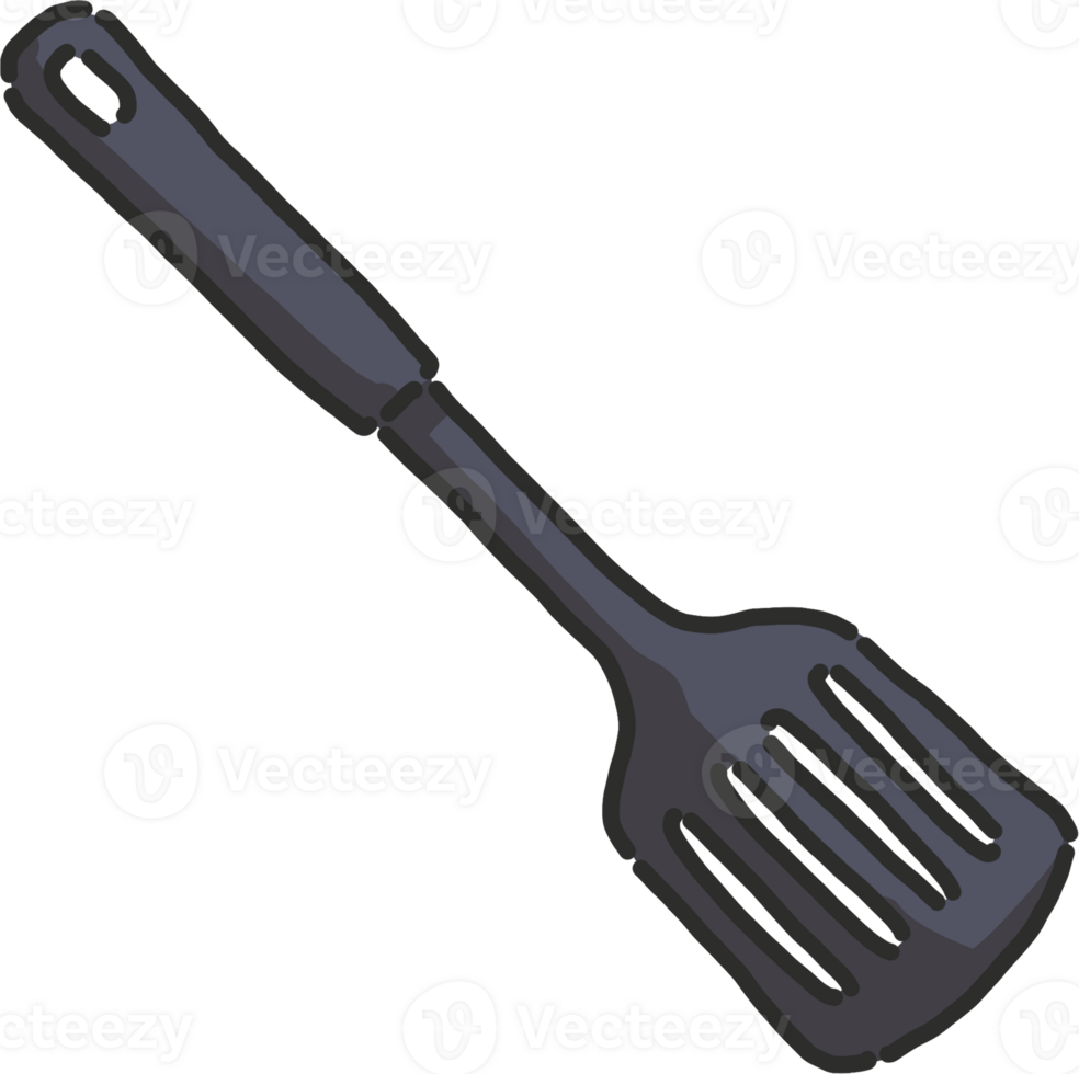 Kitchen items Spatula cartoon style png