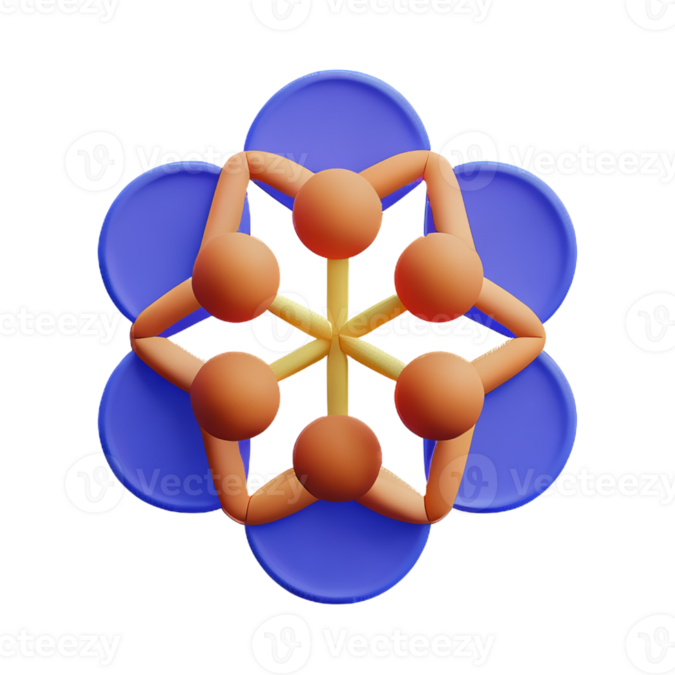 mandala sfondo 3d interpretazione icona illustrazione png