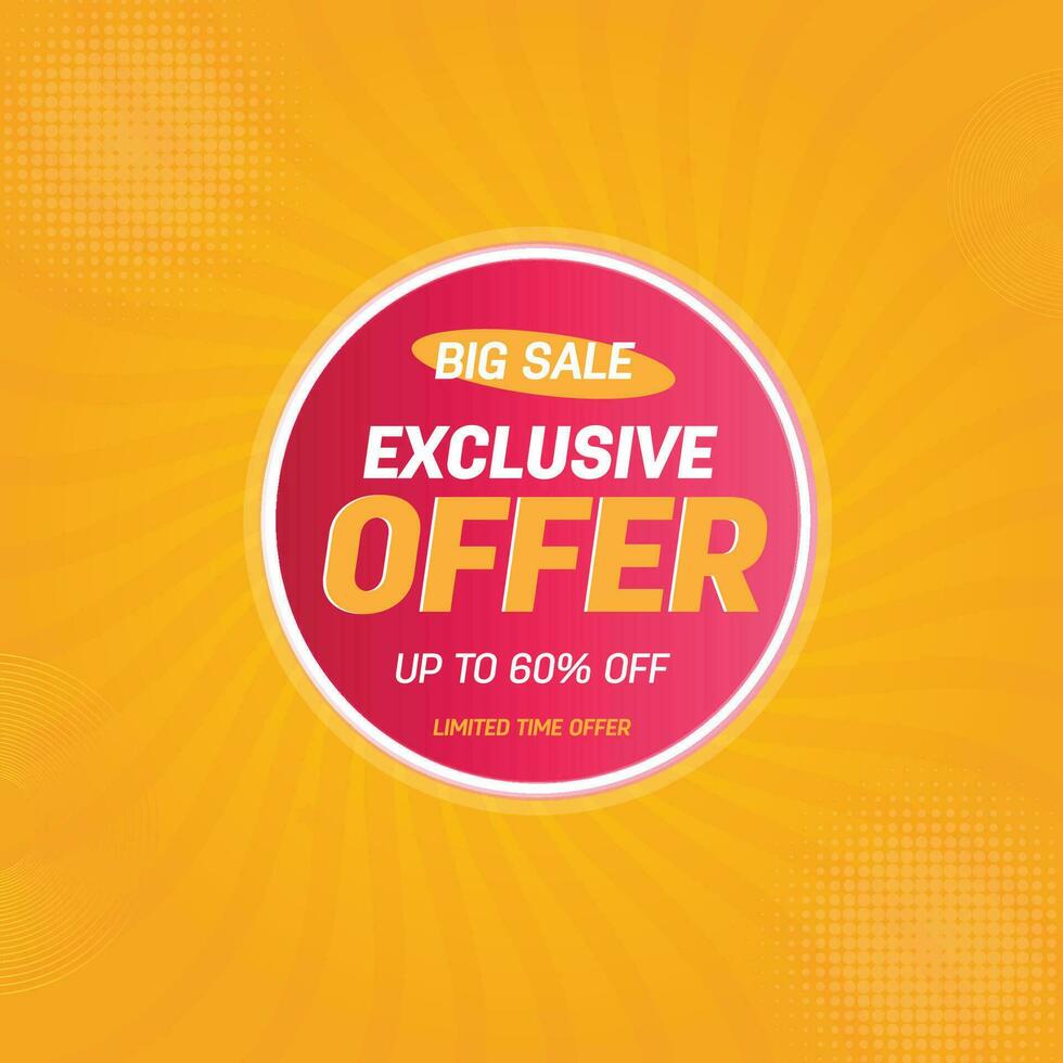 Gradient sale background vector