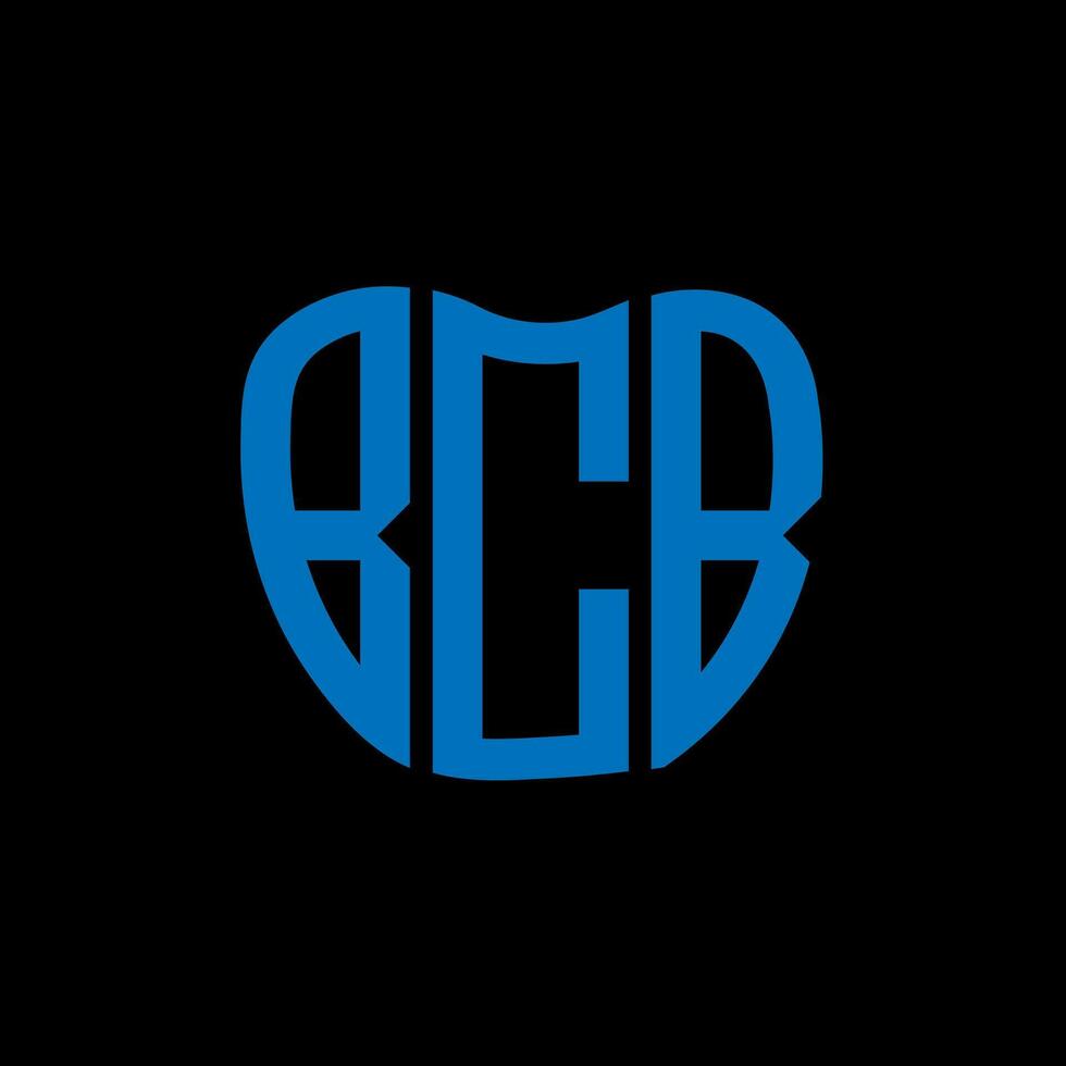 BCB letter logo creative design. BCB unique design. vector