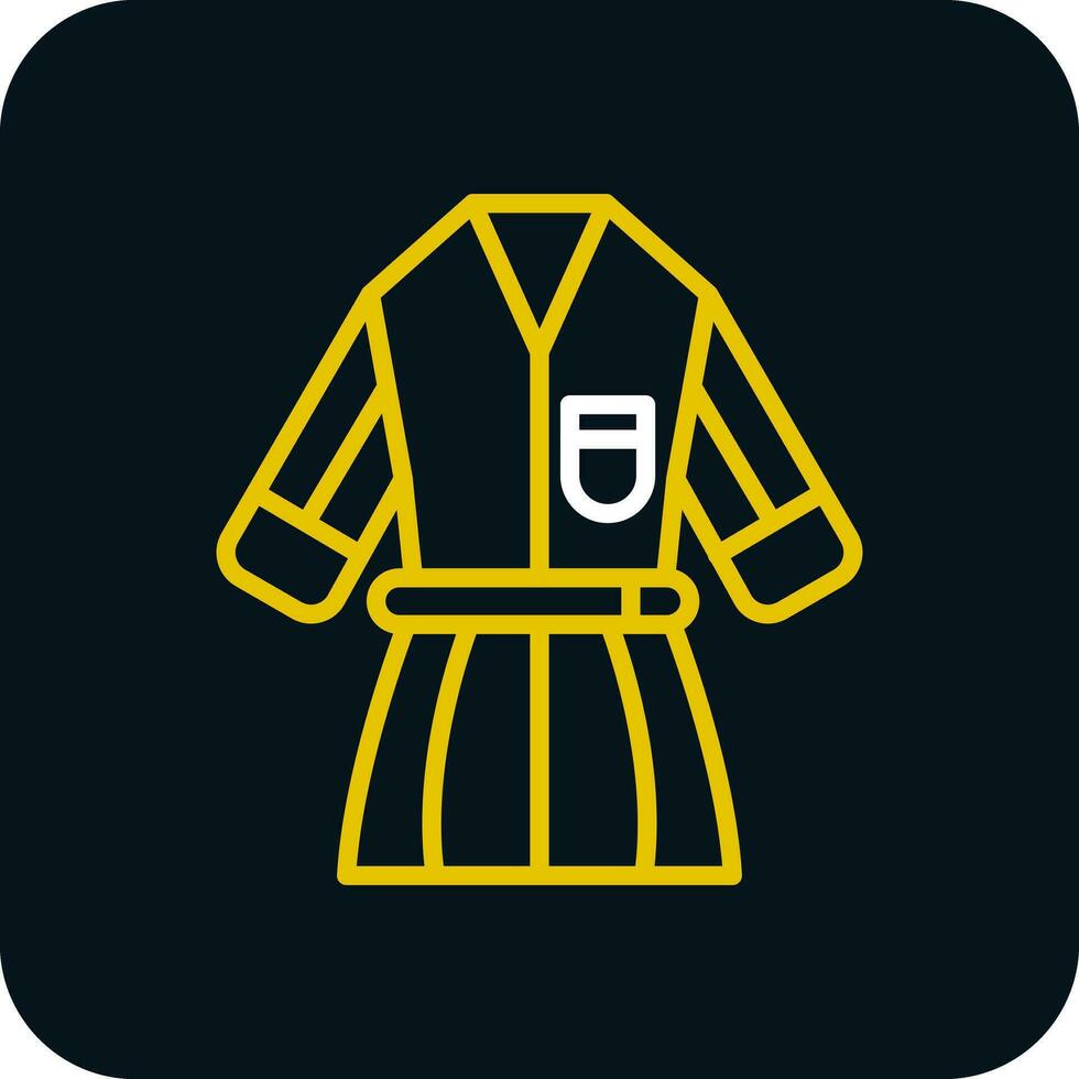 Kimono Vector Icon Design