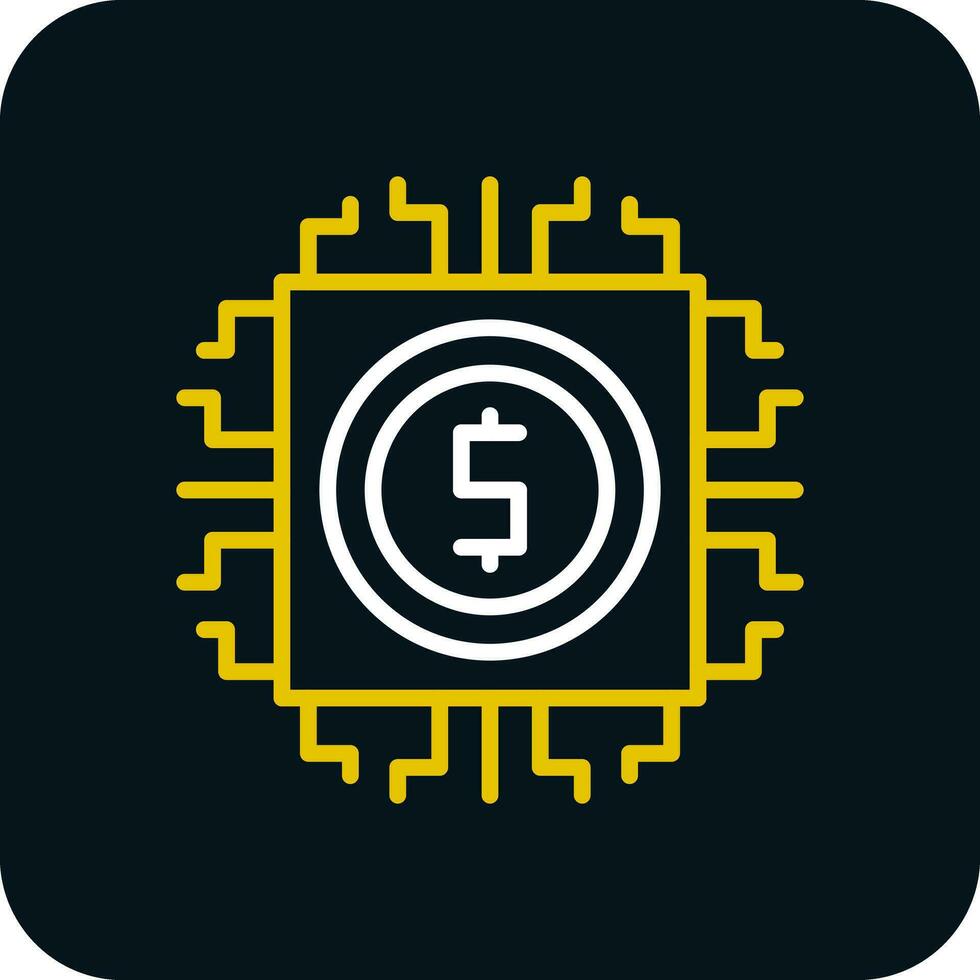 Digital currency Vector Icon Design