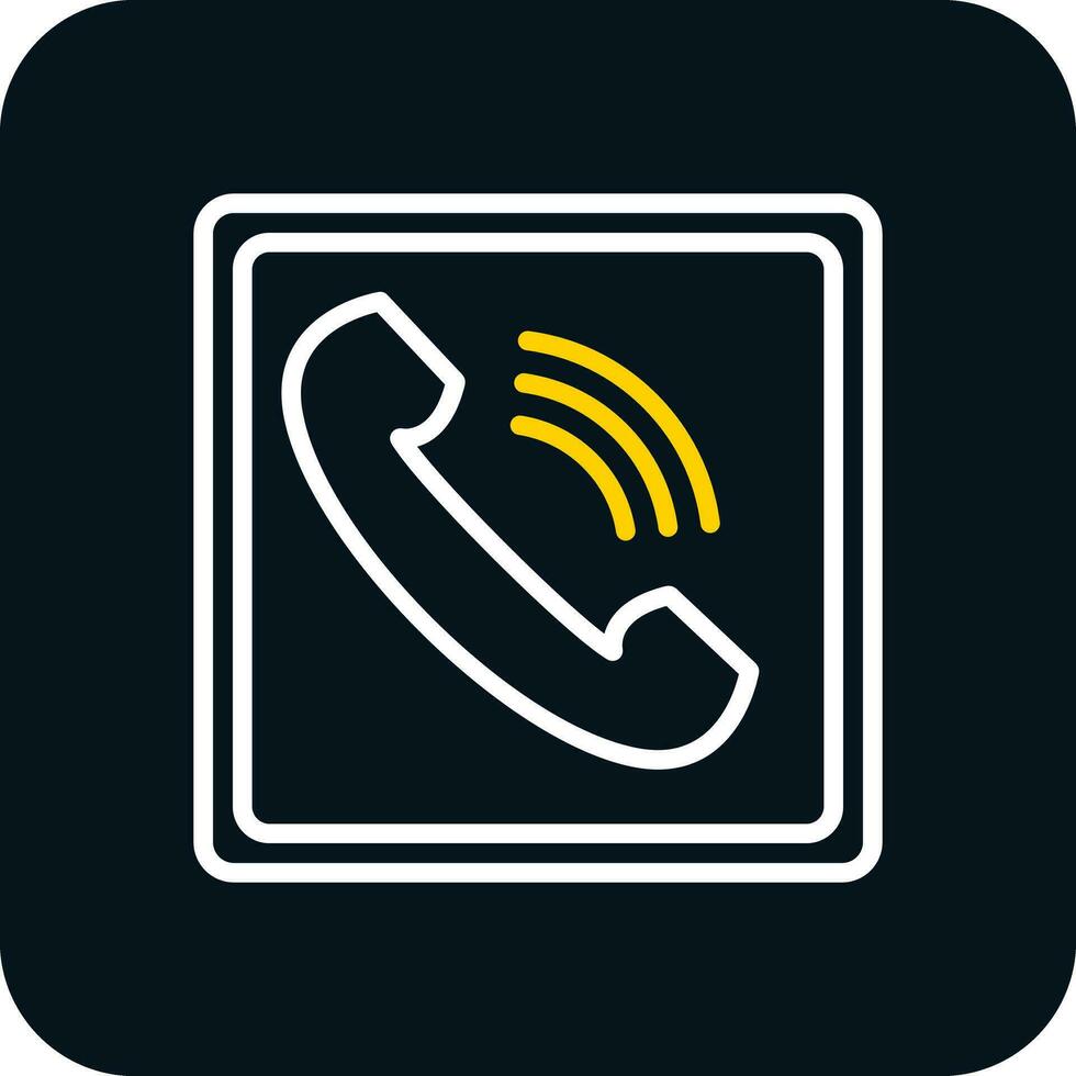 diseño de icono de vector de teléfono