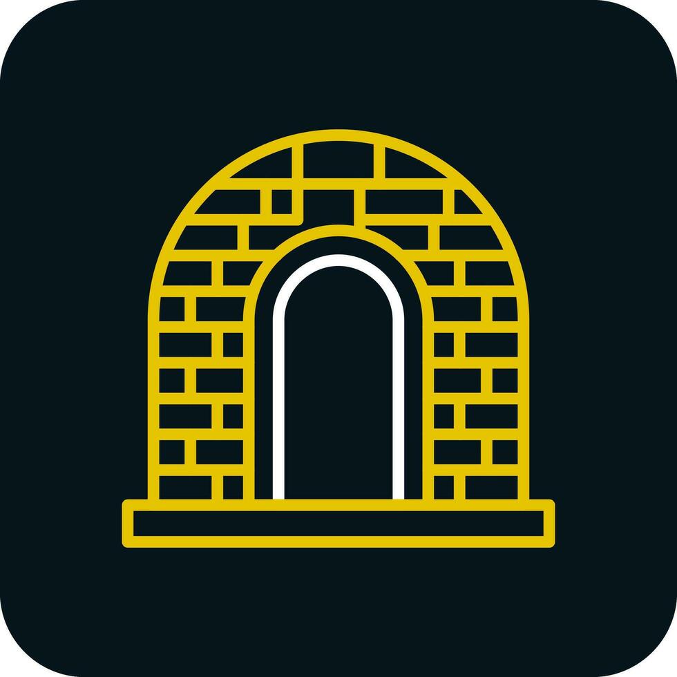 Igloo Vector Icon Design