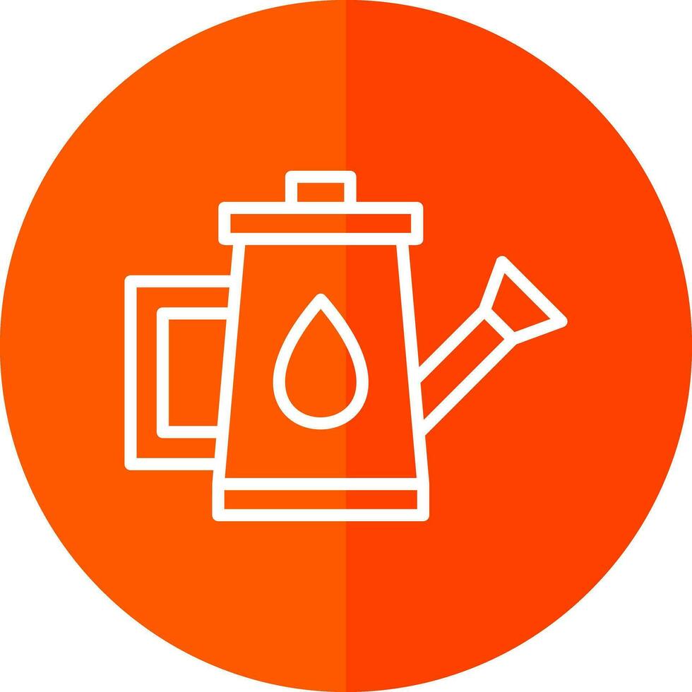 Watering Can Vector Icon Design