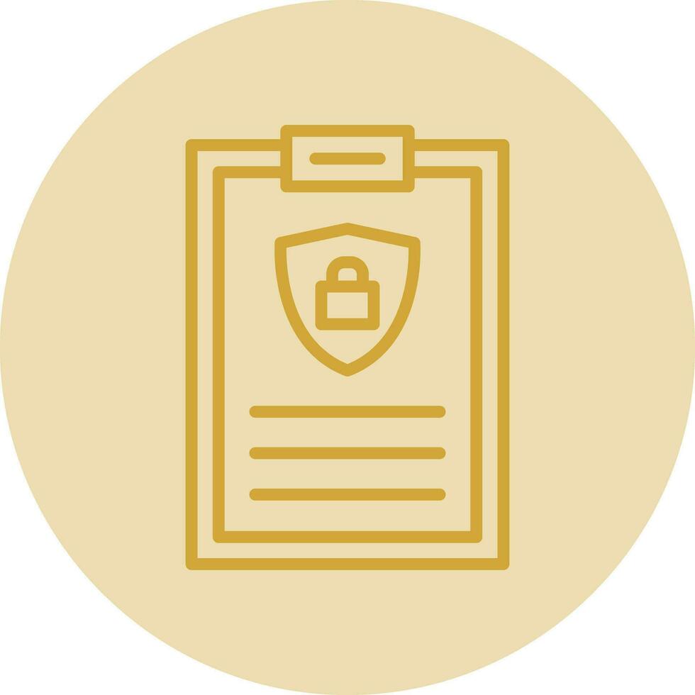 Privacy policy Vector Icon Design