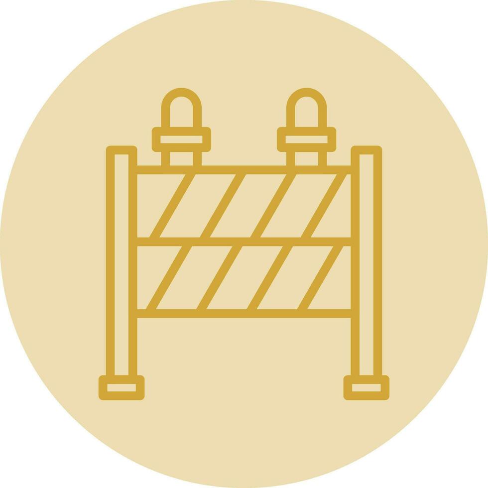 Barrier Vector Icon Design