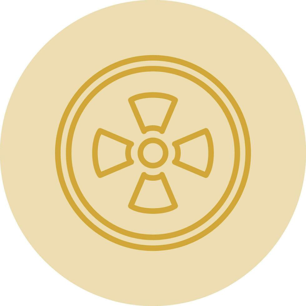 Radioactive Vector Icon Design