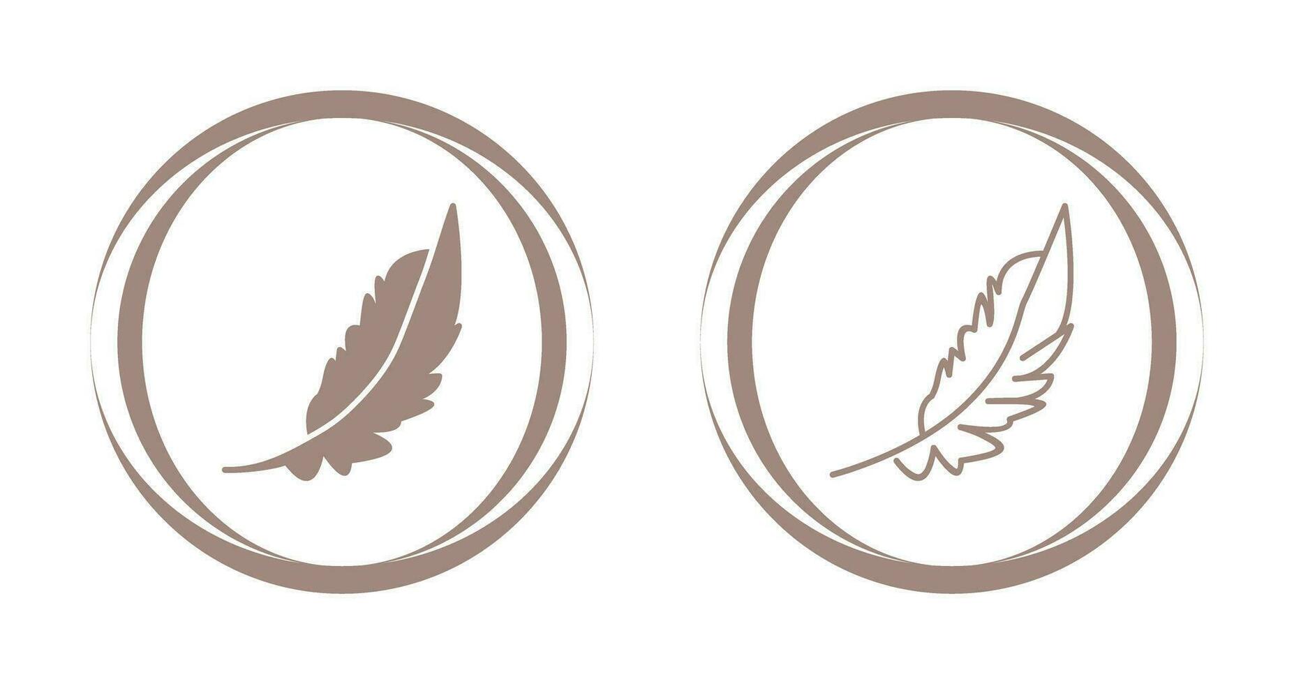 Feather Vector Icon