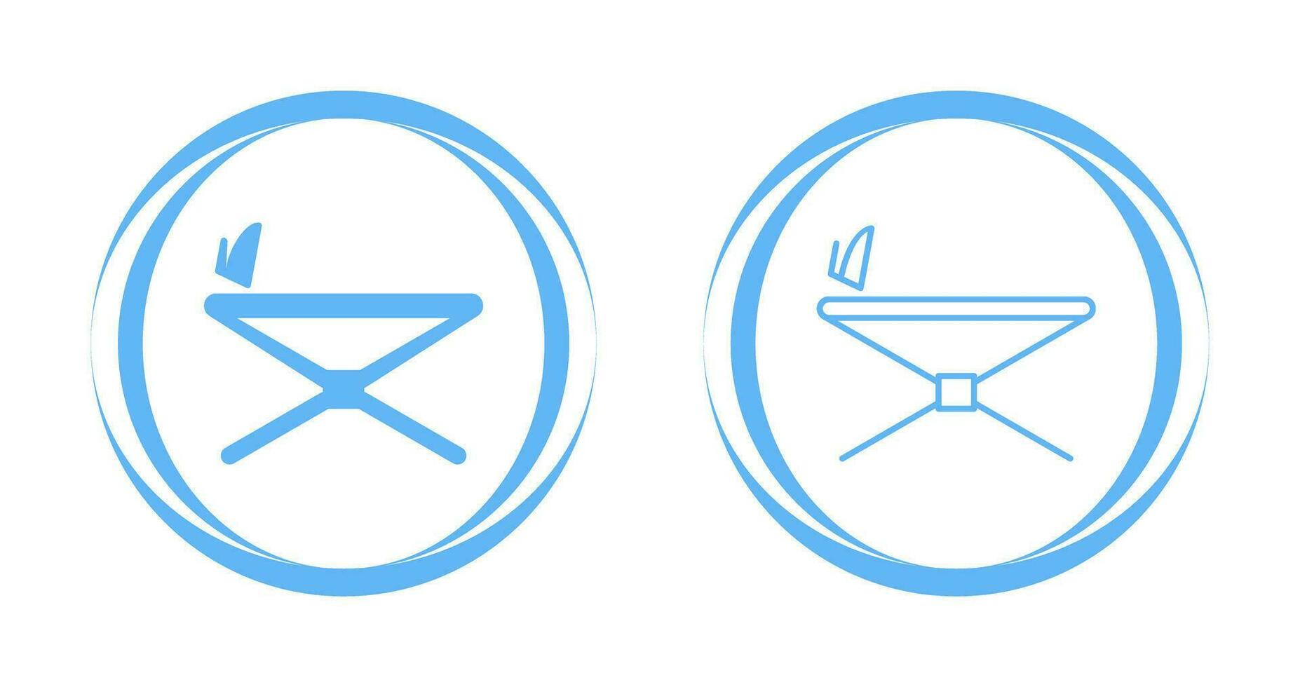 Iron Stand Vector Icon