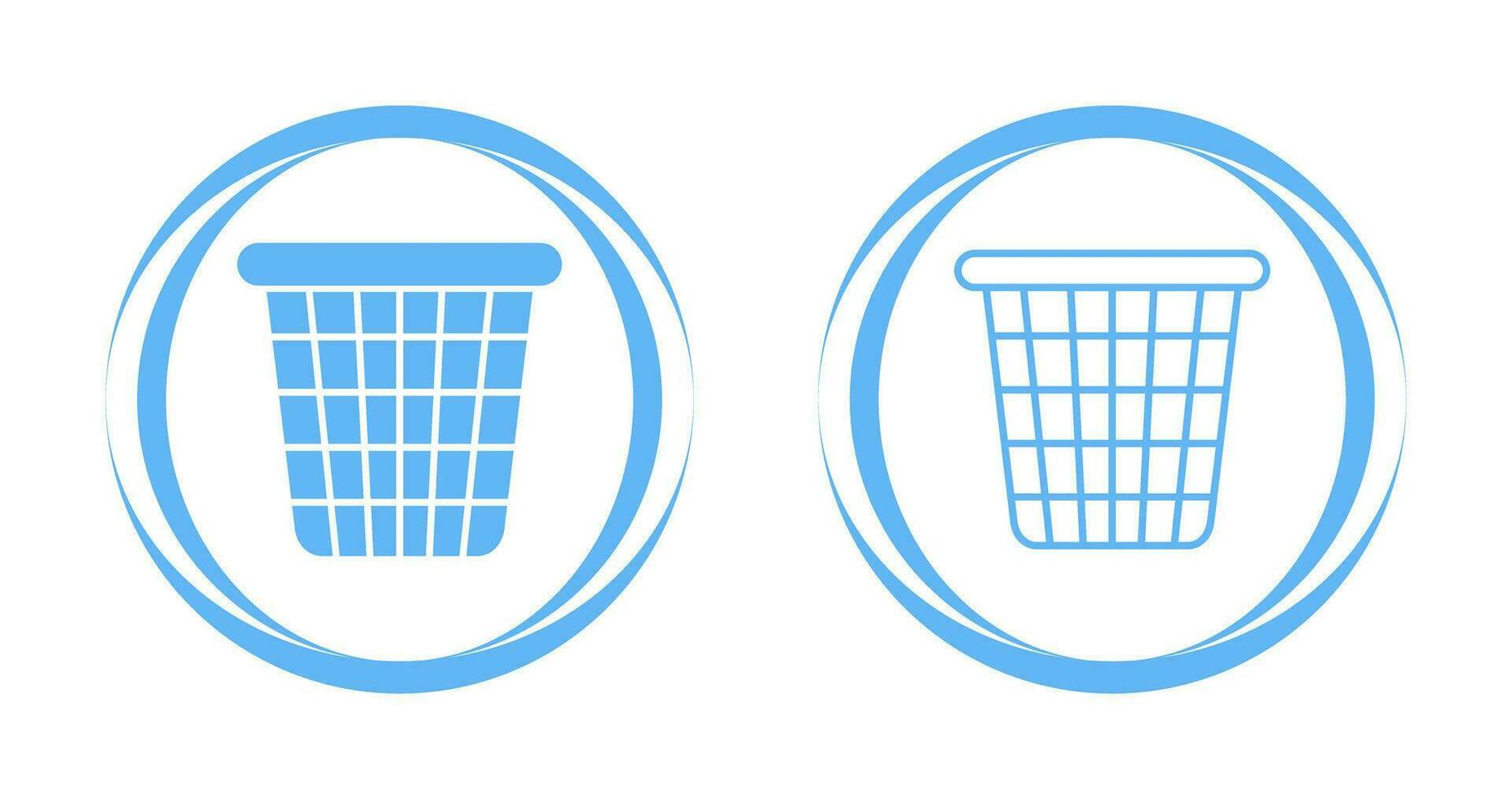 Trash Bin Vector Icon