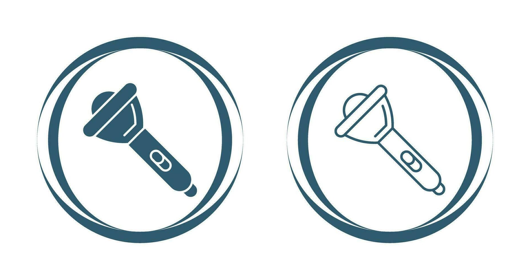 Flashlight Vector Icon