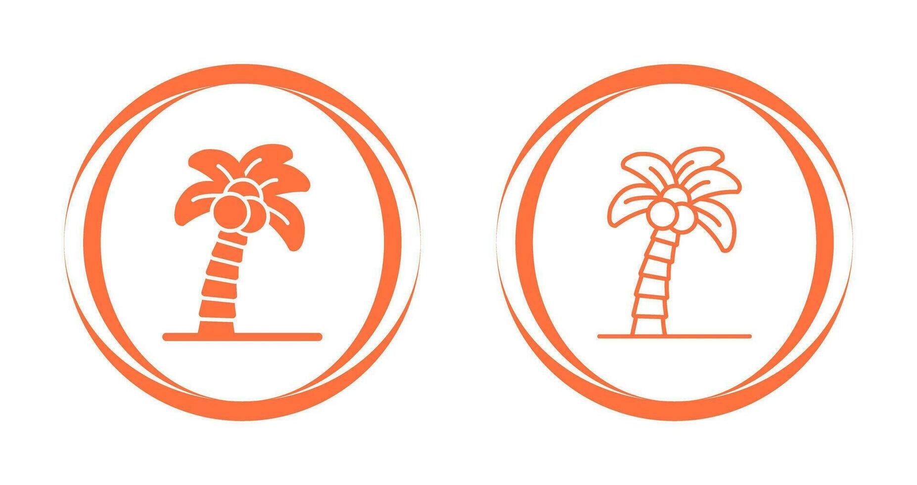 Palm Tree Vector Icon