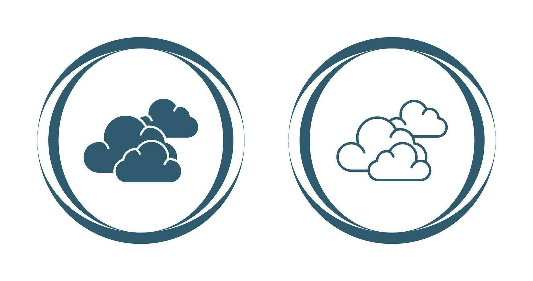 Cloudy Vector Icon