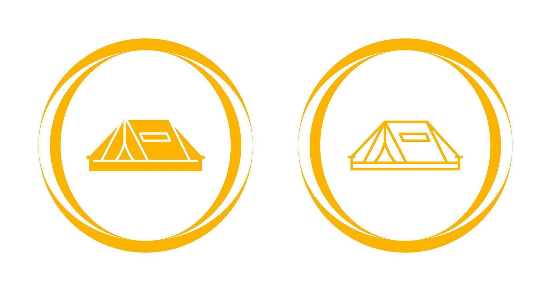 Tent Vector Icon